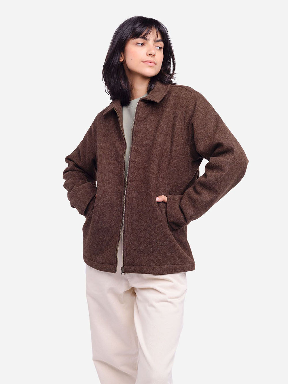 JACKET SHERWOOD BROWN