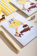 Summer dachshund - life is better