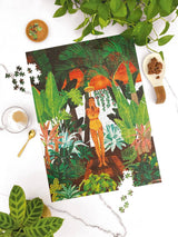Puzzle Sommerdusche — Hergestellt in Frankreich