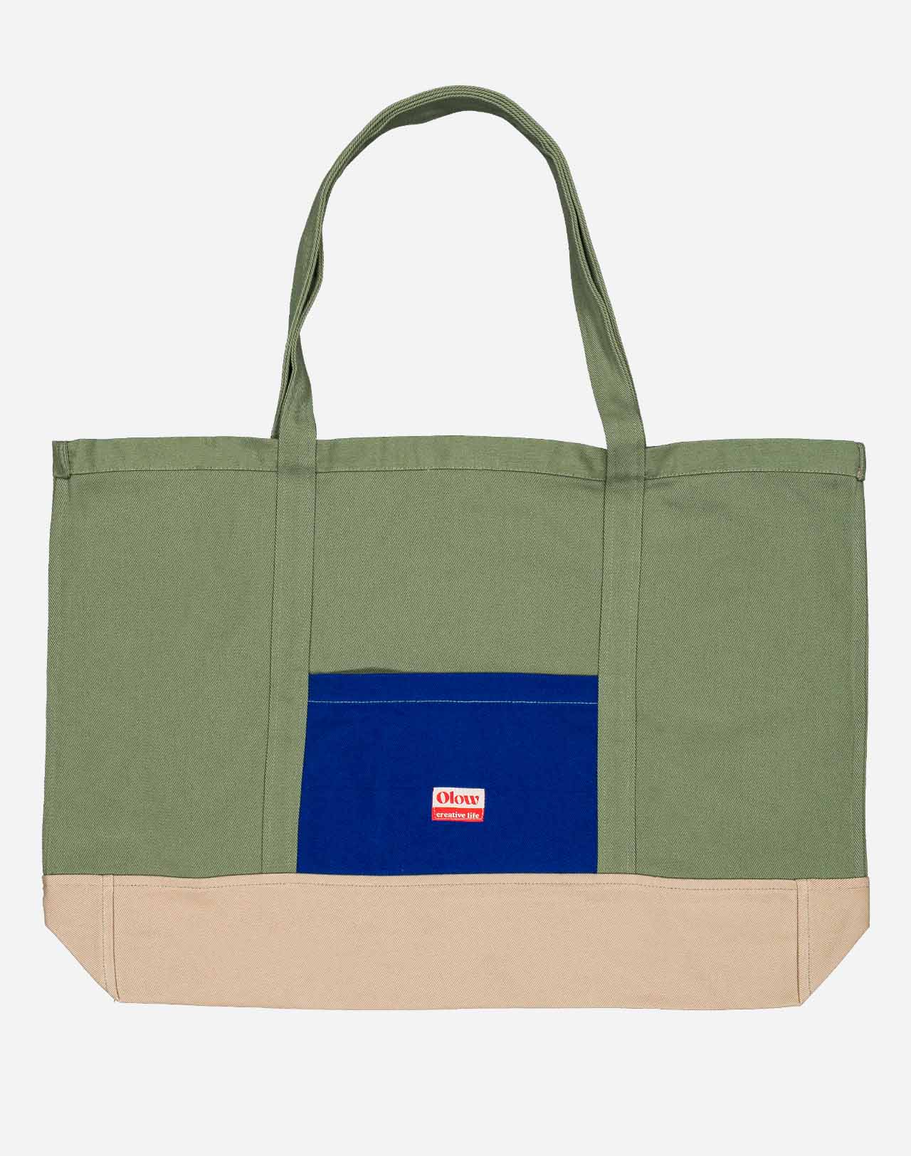 Tricoloured Caba Bag
