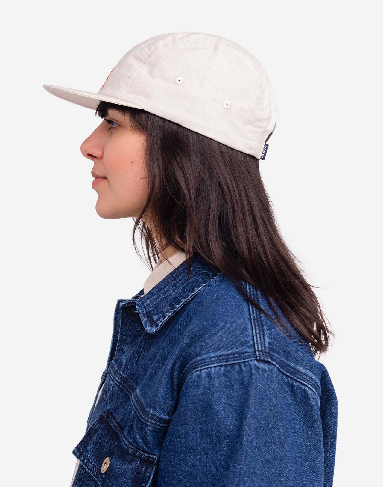 Five Panel Flower Cap