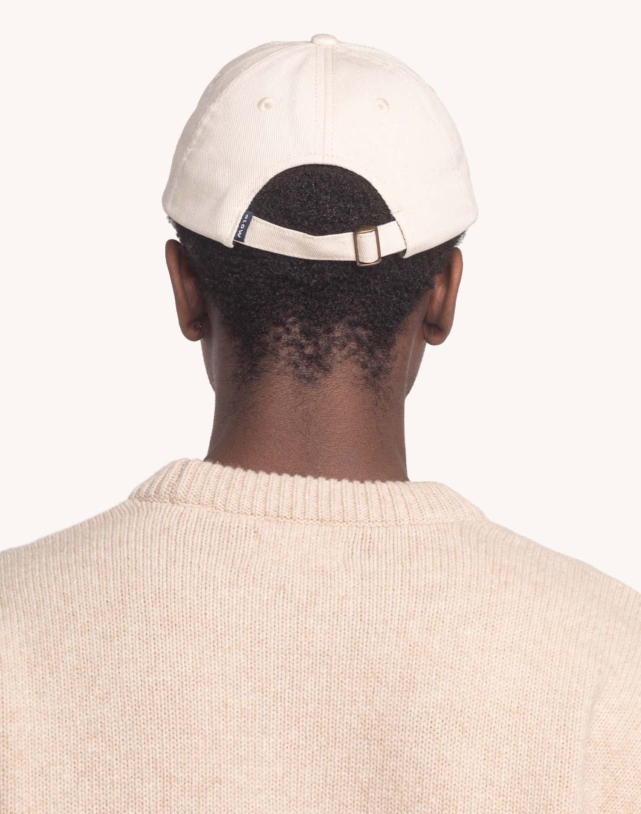 Casquette Six Panel Avec Toi Écru