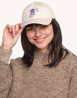 Casquette Six Panel Avec Toi Écru
