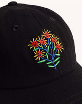 Casquette Six Panel Blossom Yourself Denim Noir