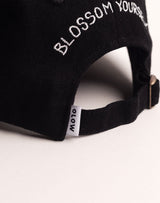Casquette Six Panel Blossom Yourself Denim Noir