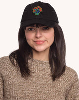 Casquette Six Panel Blossom Yourself Denim Noir
