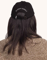Casquette Six Panel Blossom Yourself Denim Noir