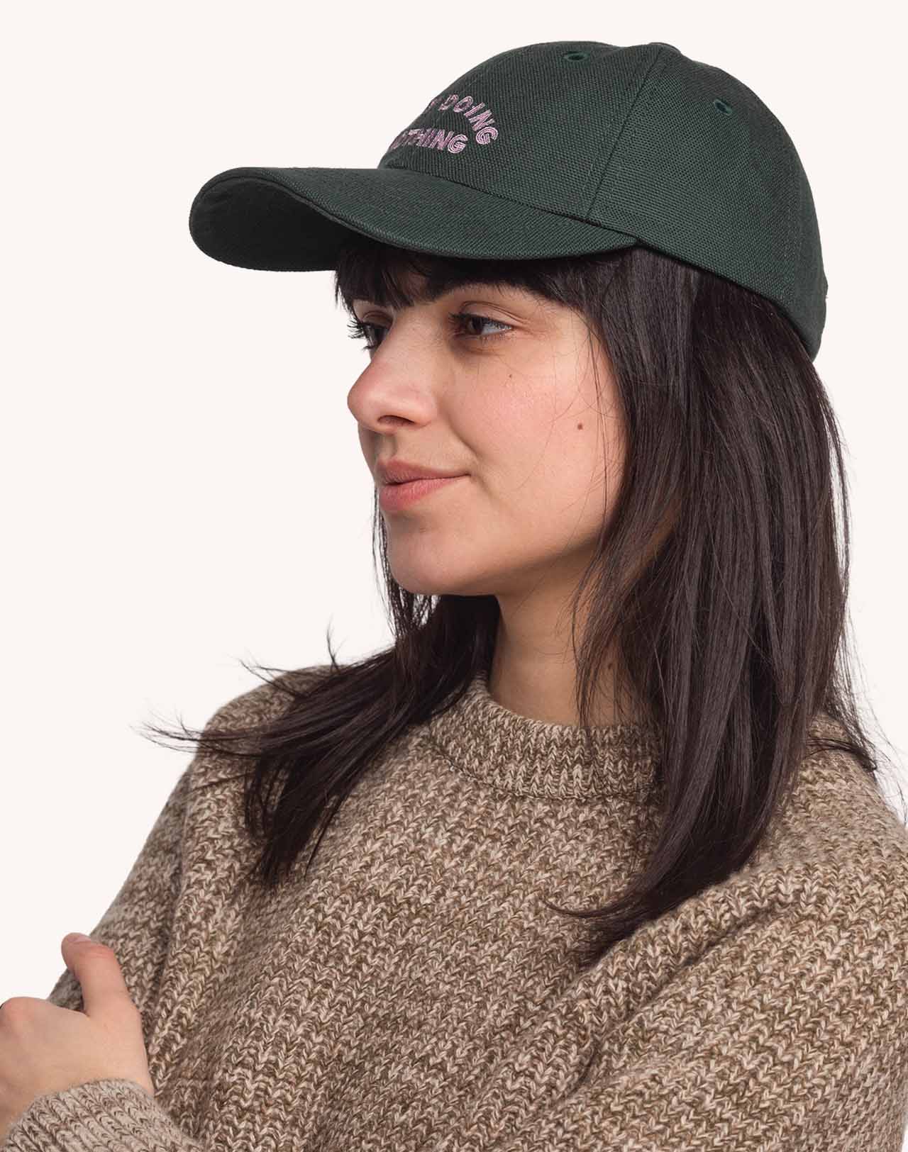 Casquette Six Panel Busy Vert Mélèze