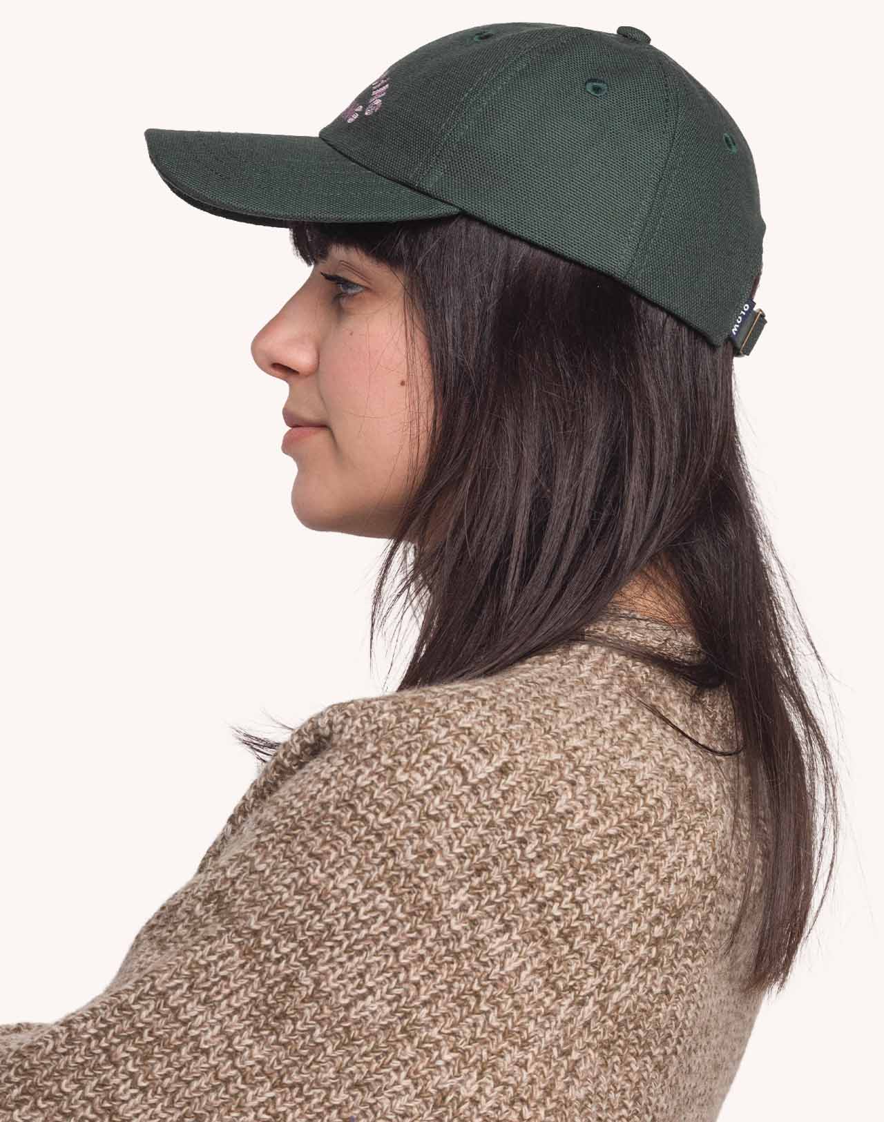 Casquette Six Panel Busy Vert Mélèze