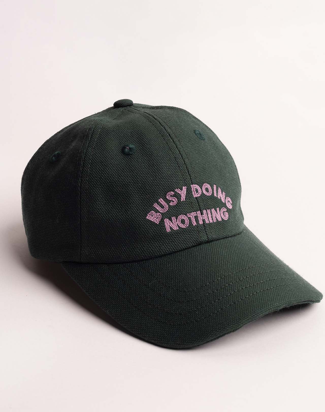 Casquette Six Panel Busy Vert Mélèze