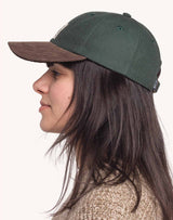 Casquette Six Panel Stanton Vert Mélèze & Marron