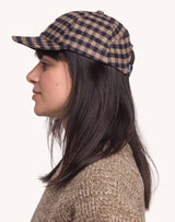 Casquette Wick Marron et Bleu