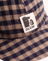 Casquette Wick Marron et Bleu