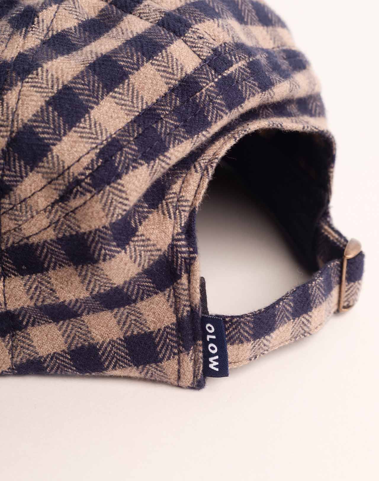 Casquette Wick Marron et Bleu