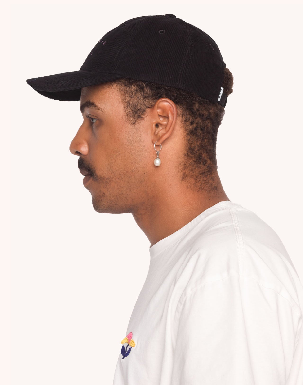 Casquette Six Panel Wine And Sleep Noir