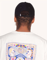 Casquette Six Panel Wine And Sleep Noir
