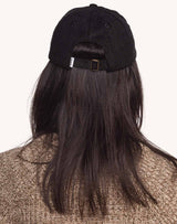 Casquette Six Panel Wine And Sleep Noir