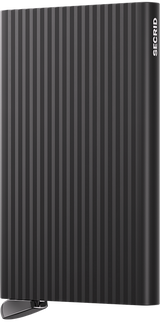 Premium Cardprotector Fluted Black +