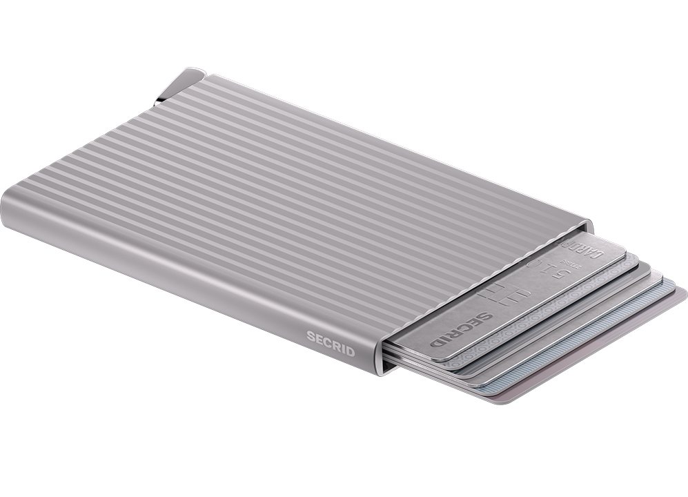 Premium Cardprotector Fluted Silver +