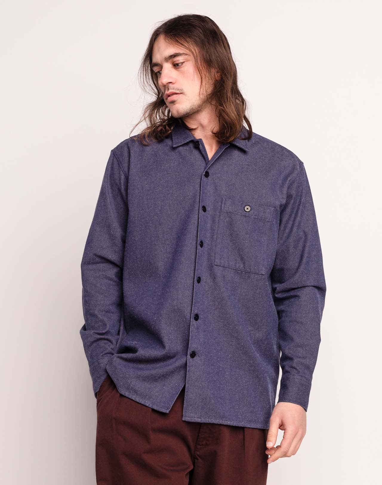 Chemise Decré Borhd Denim Bleu