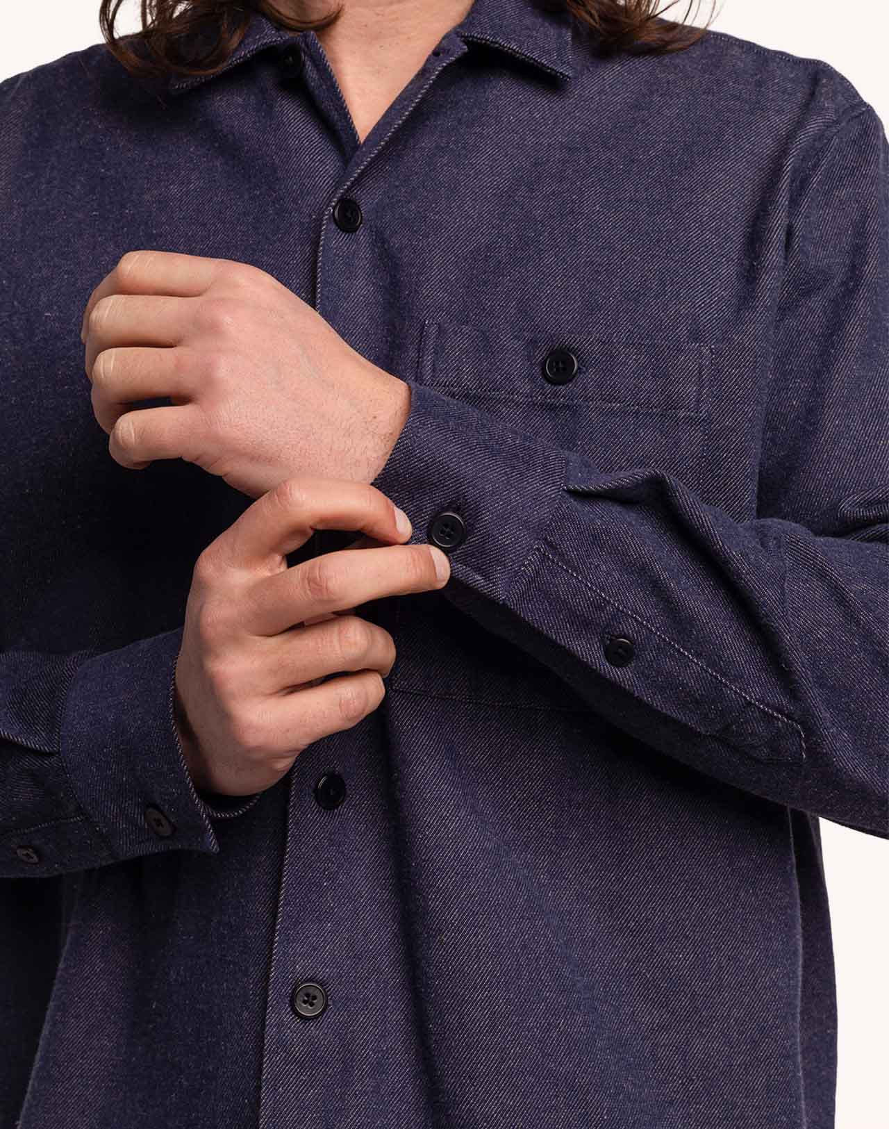 Chemise Decré Borhd Denim Bleu