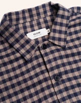 Chemise Decré Wick Marron et Bleu
