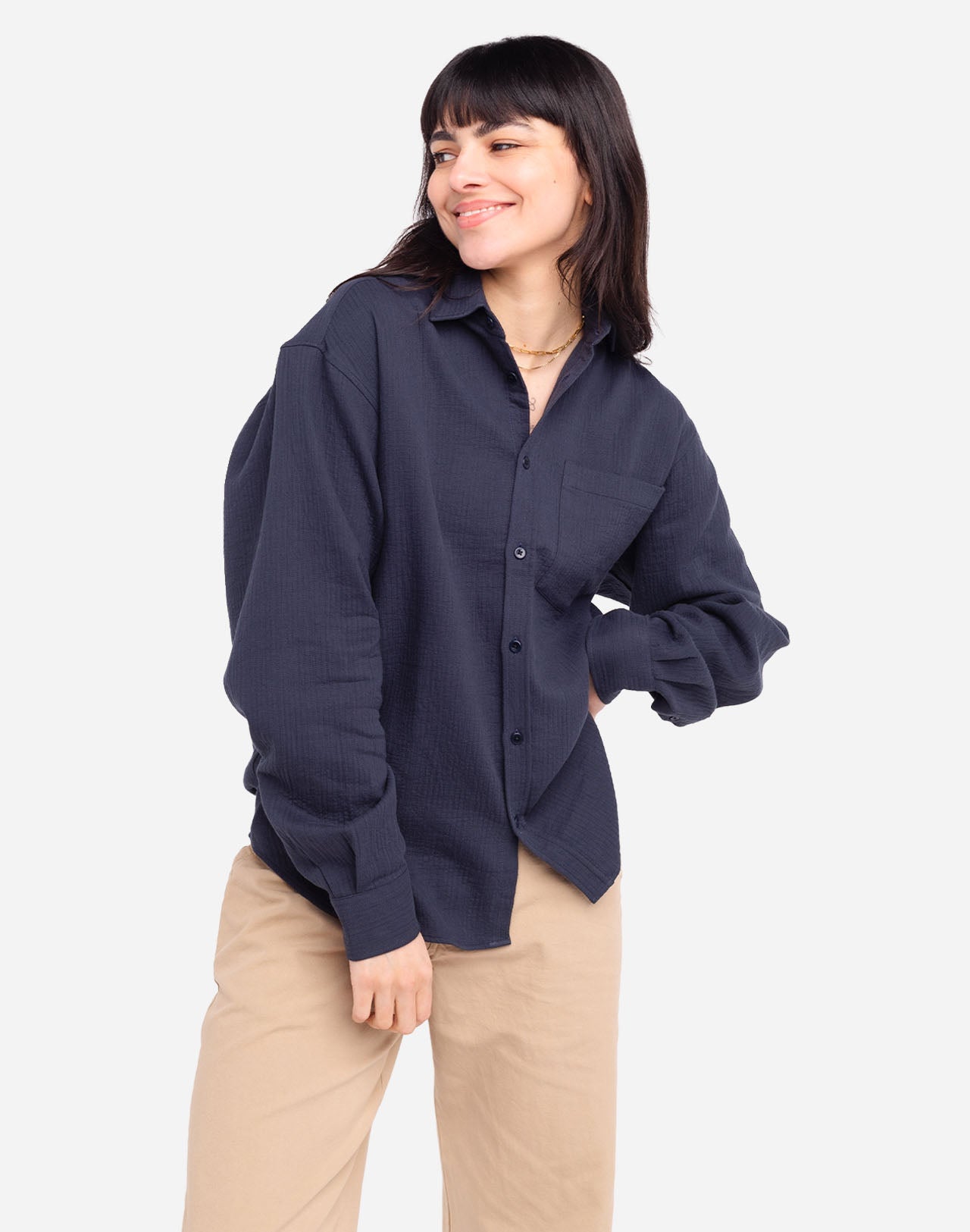 Midnight Blue Nago Shirt