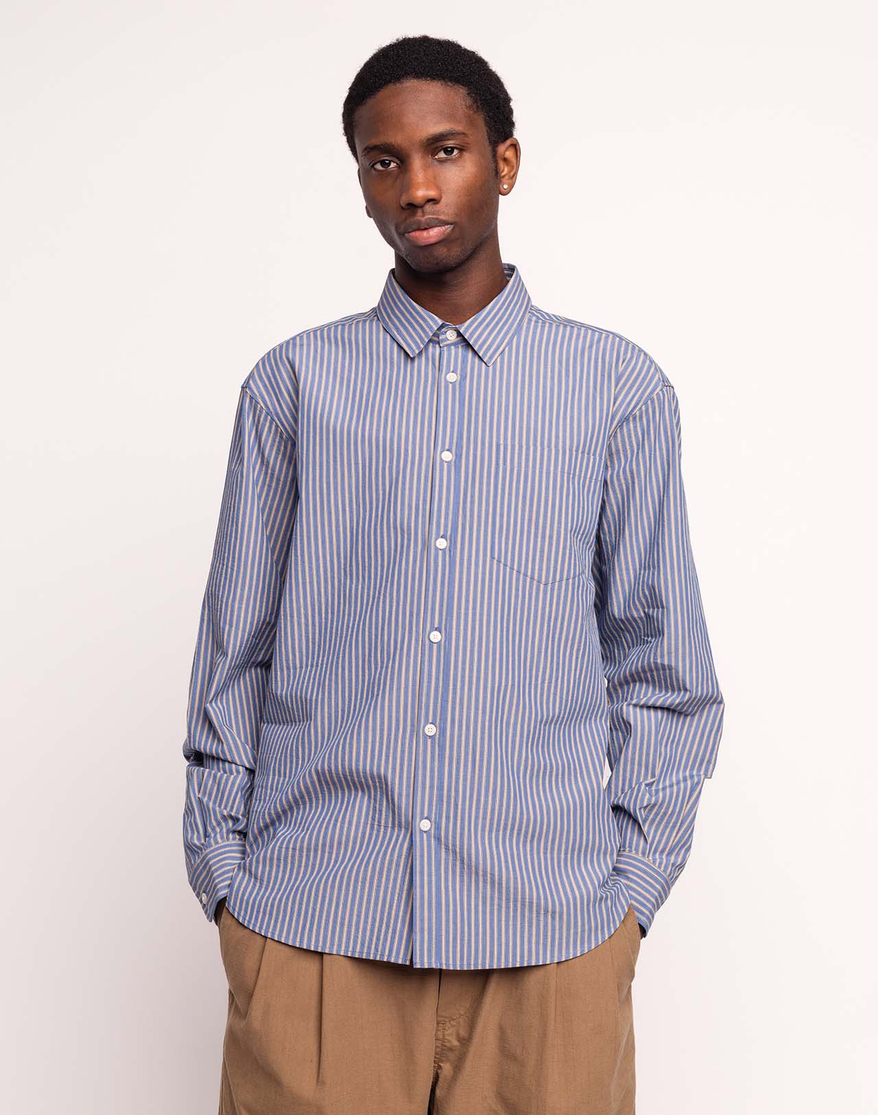 Chemise Nago Randal Bleu Clair