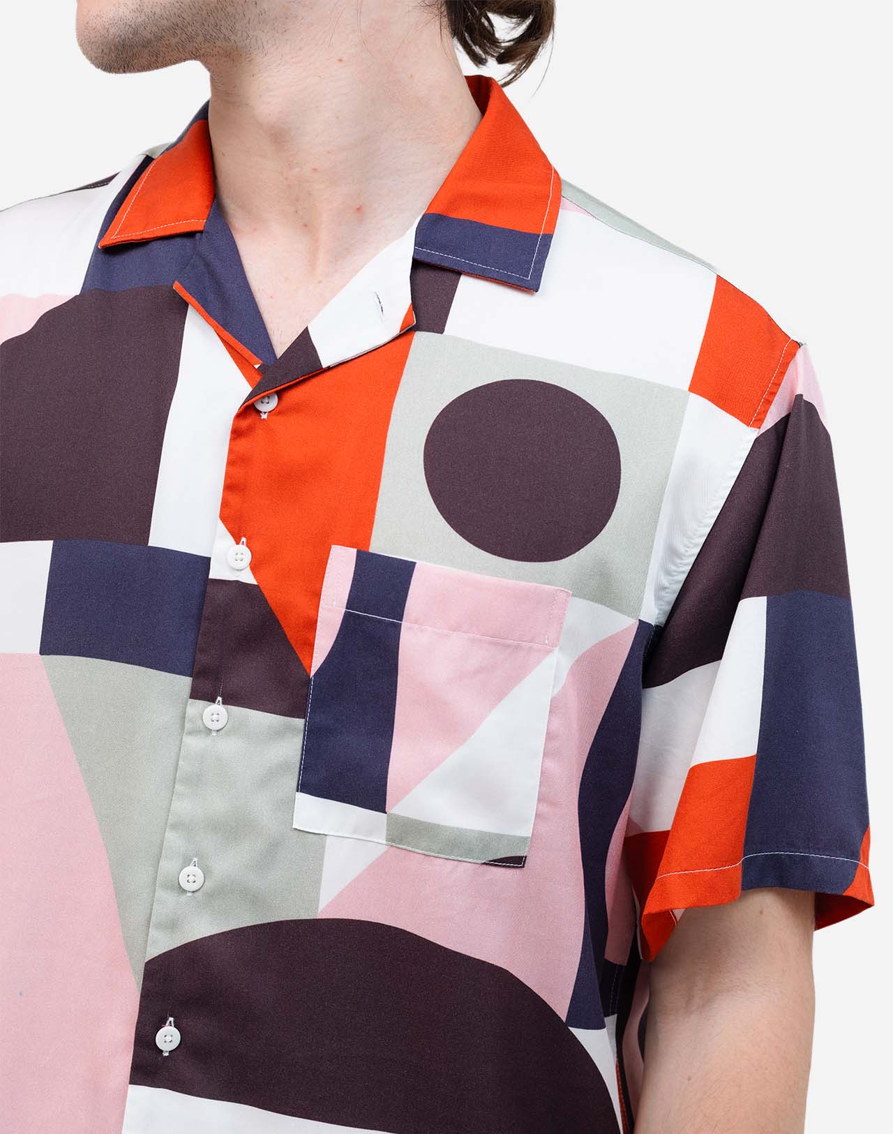 Multicoloured Aloha Cubism Shirt