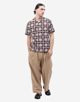 Brown Aloha Khaju Shirt