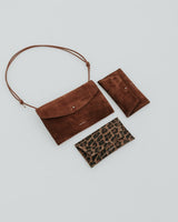 Cute Clutch - Suede Brown