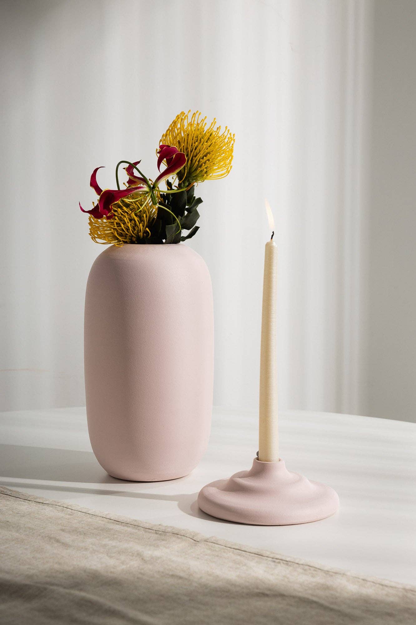 Tide Candle Holder - NEW - Ceramic Handmade
