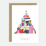 Expensive Christmas  - Greeting card - Gold foil