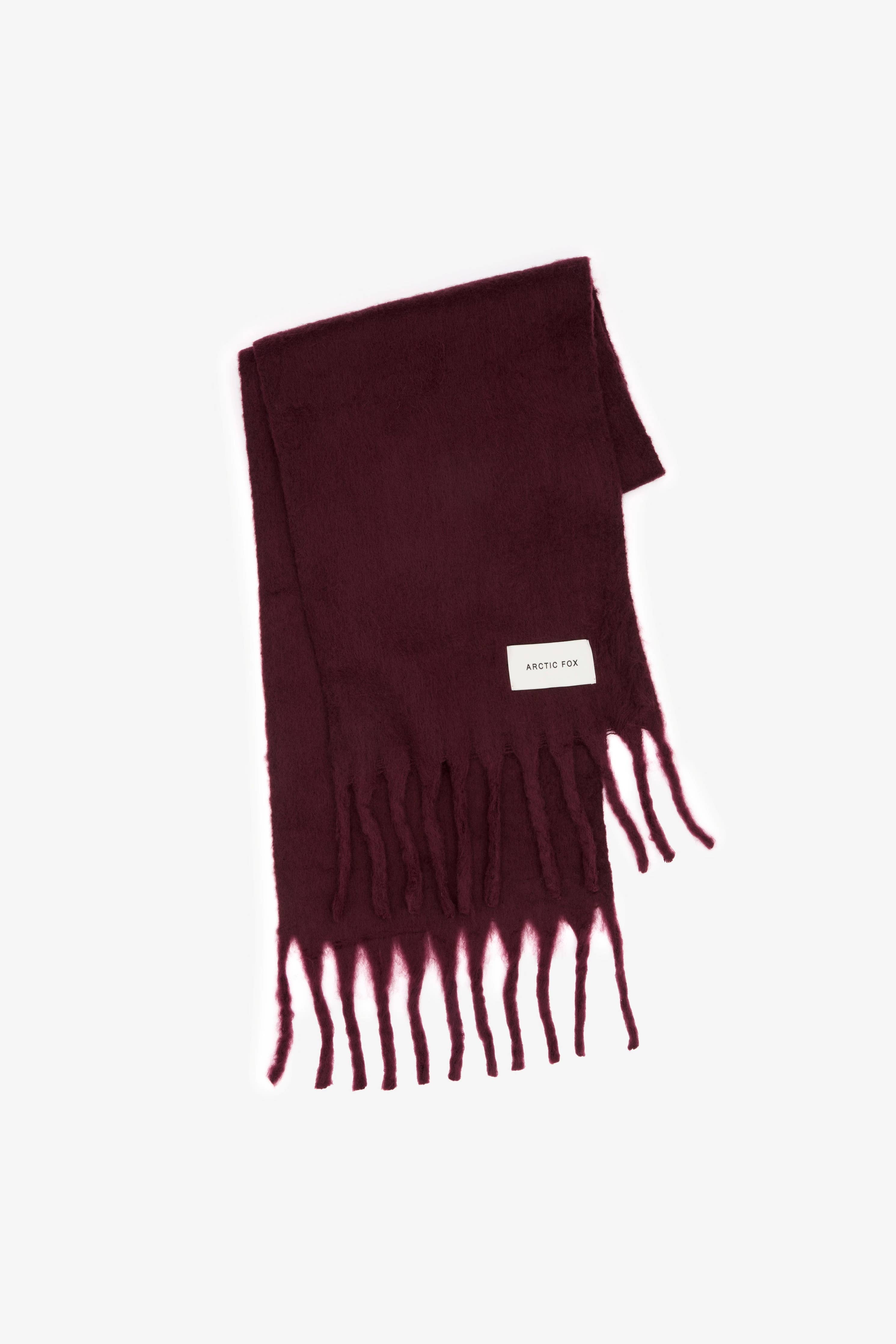 The Stockholm Scarf - 100% Recycled - Cherry Lacquer