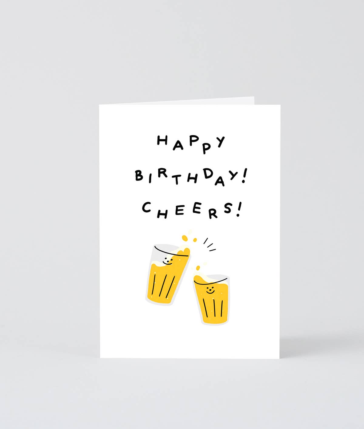 ‘Happy Birthday Cheers’ Greetings Card