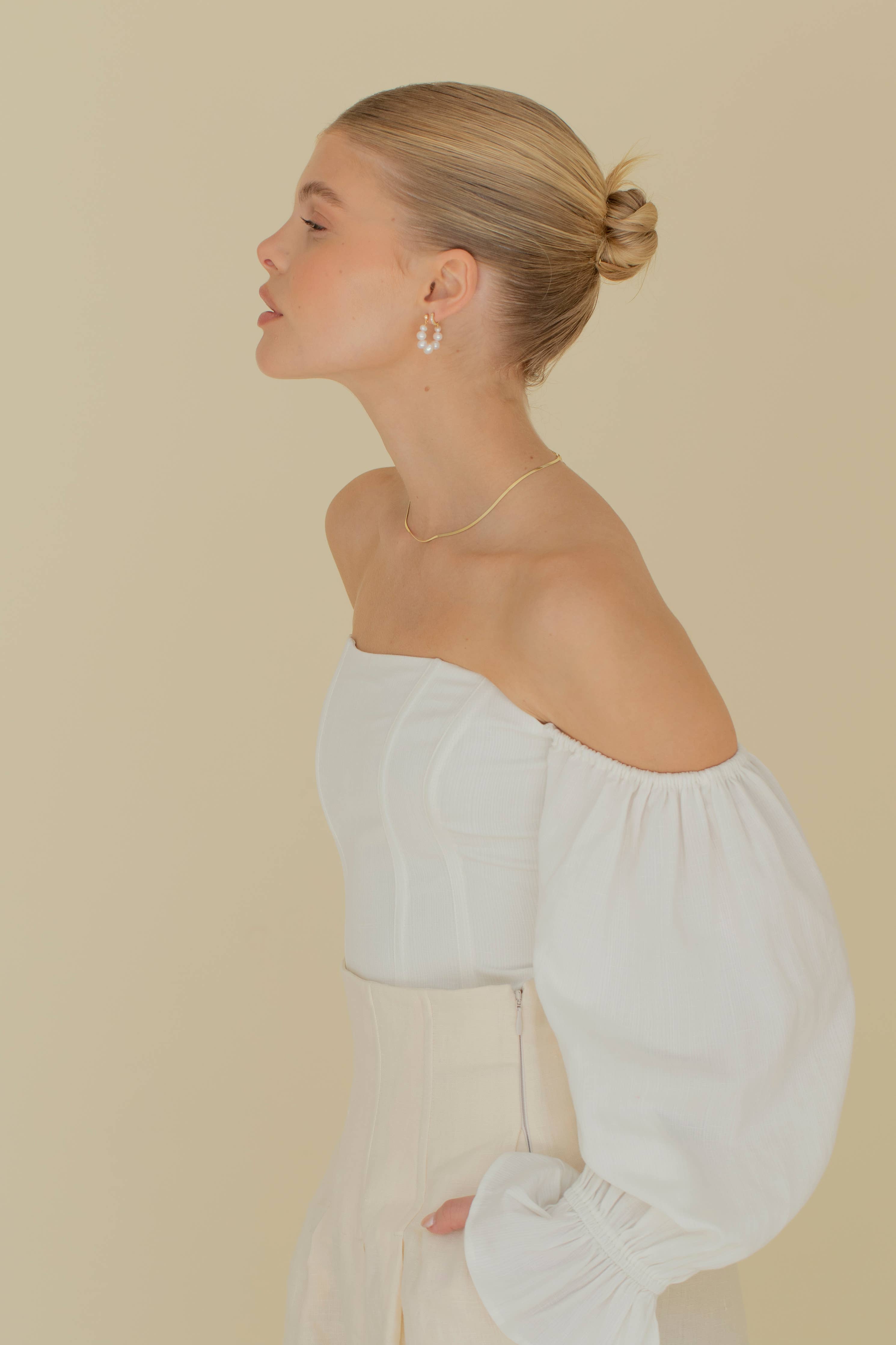 LAGUNA - Pearls Links Creolen