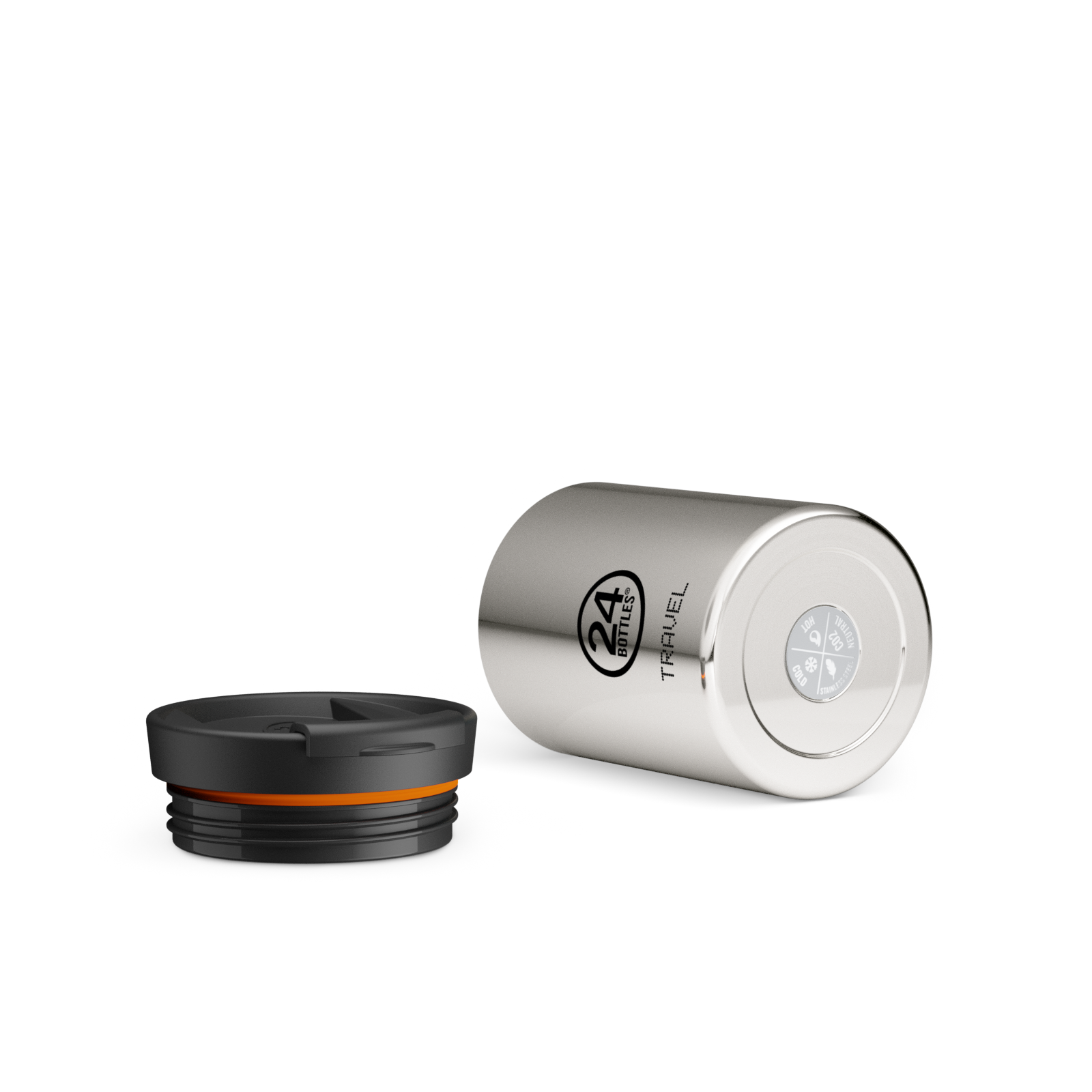 Travel Tumbler | Mirror Steel - 350 ml