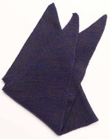 Écharpe Kolmio Bleu Marine Chiné