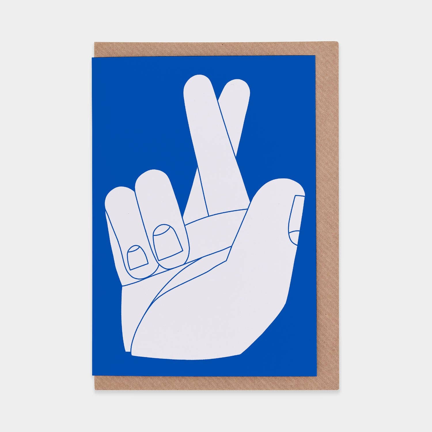 Good Luck Greetings Card by Sebastian Curi