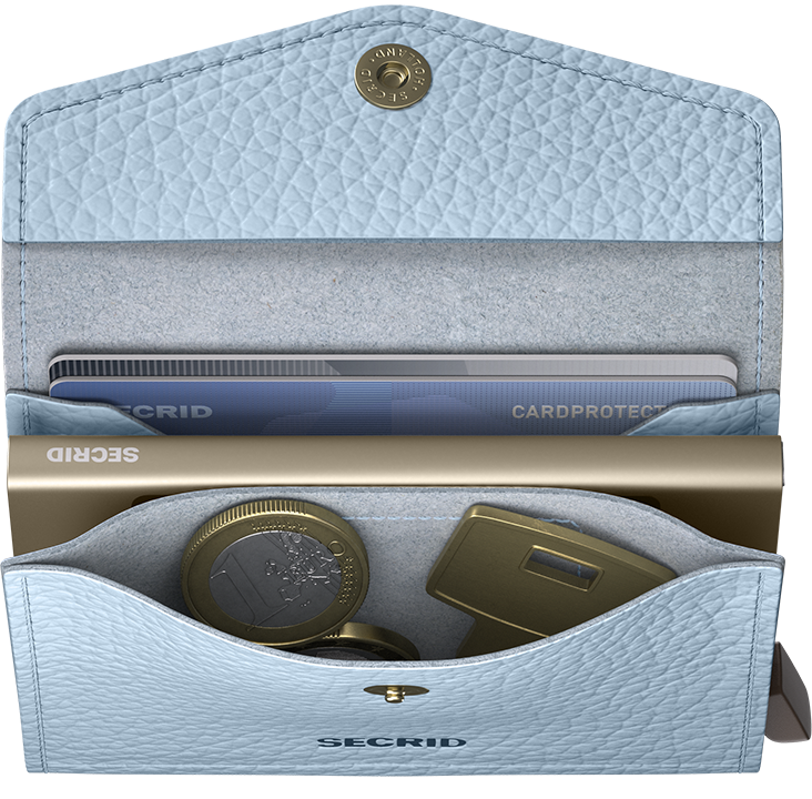 Envelope Pebble Ice Blue