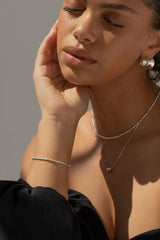 SERENA - Zartes Armband aus massivem Silber