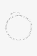 The Paperclip Chain Necklace - Silver