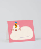 Birthday Cat Kids Thank You Greetings Card