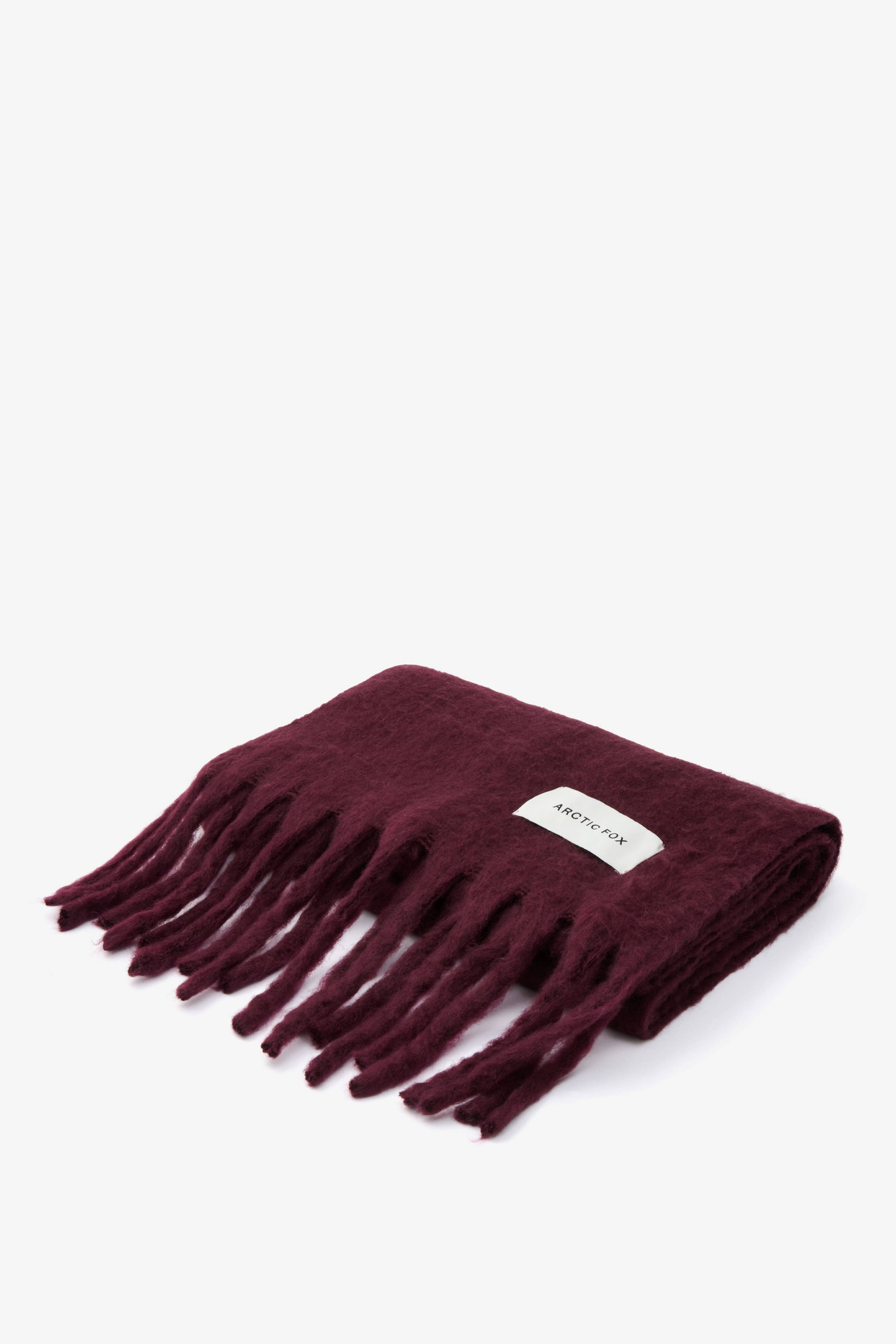 The Stockholm Scarf - 100% Recycled - Cherry Lacquer