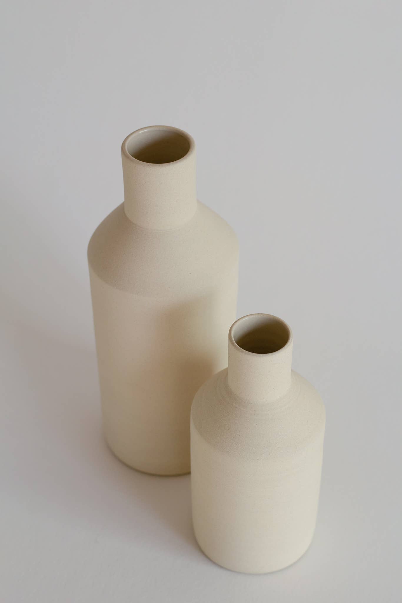 Natural Vase L - Handmade stoneware