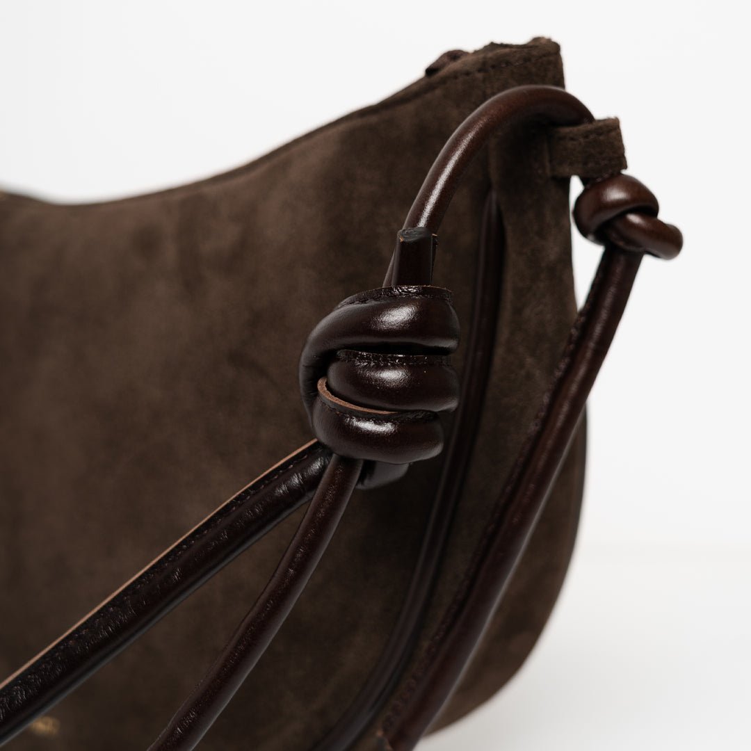 Half Moon - Suede Mocha