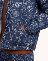 Veste Akka Life Dance Denim Bleu