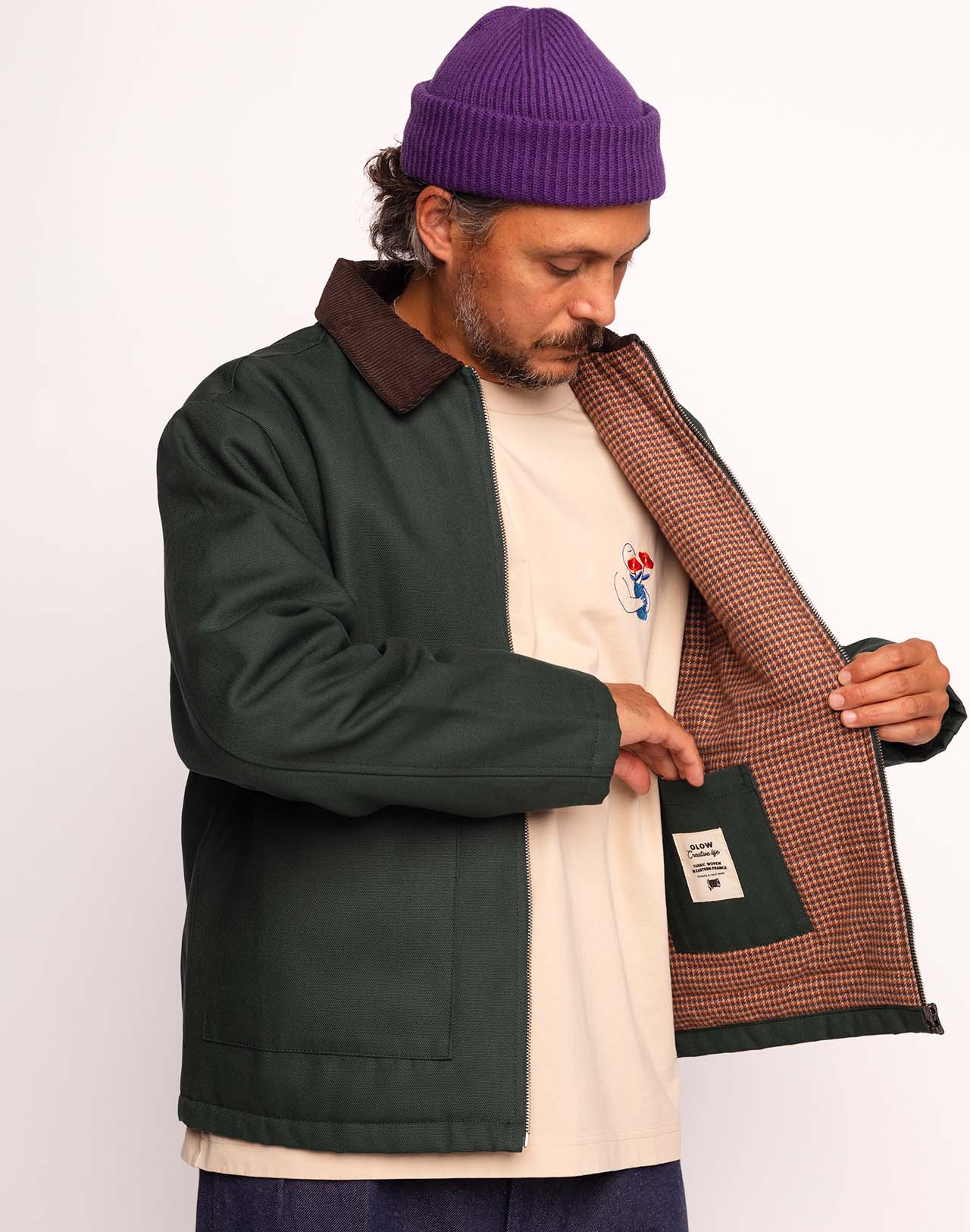Blouson Yarm Vert Mélèze