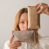 Mini Envelope  - Metallic Platin