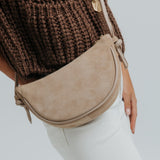 Mini Half Moon - Suede Mocha